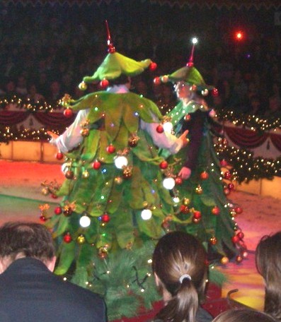 Aad Ouborg in kerstboom